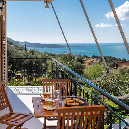 Toumazatos House Kefalonia With Sea & Sunset View Casa de Férias