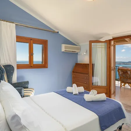 Toumazatos House Kefalonia With Sea & Sunset View Casa de Férias *