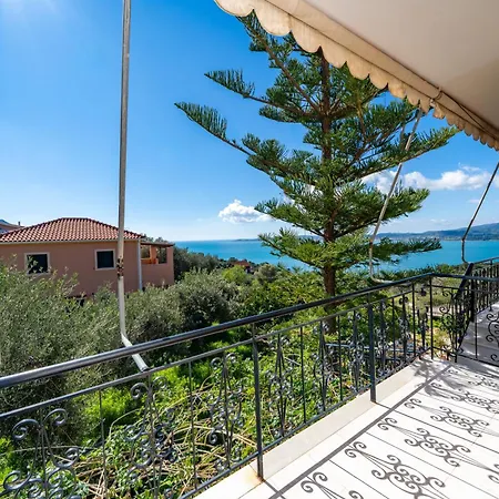 Casa de Férias Toumazatos House Kefalonia With Sea & Sunset View Fársa