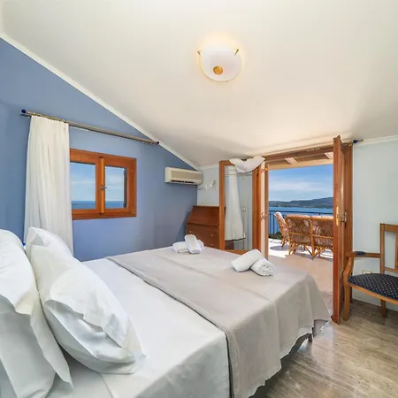 Toumazatos House Kefalonia With Sea & Sunset View Casa de Férias *