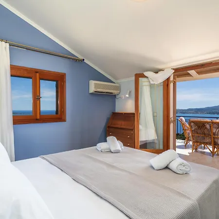 Toumazatos House Kefalonia With Sea & Sunset View Casa de Férias