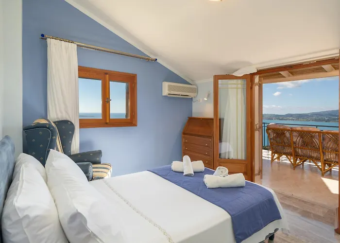 Toumazatos House Kefalonia With Sea & Sunset View Holiday home *